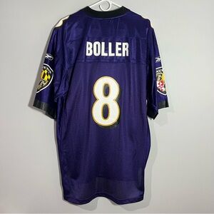 Vintage Reebok Baltimore Ravens Kyle Boller Purple Football Jersey Mens Large